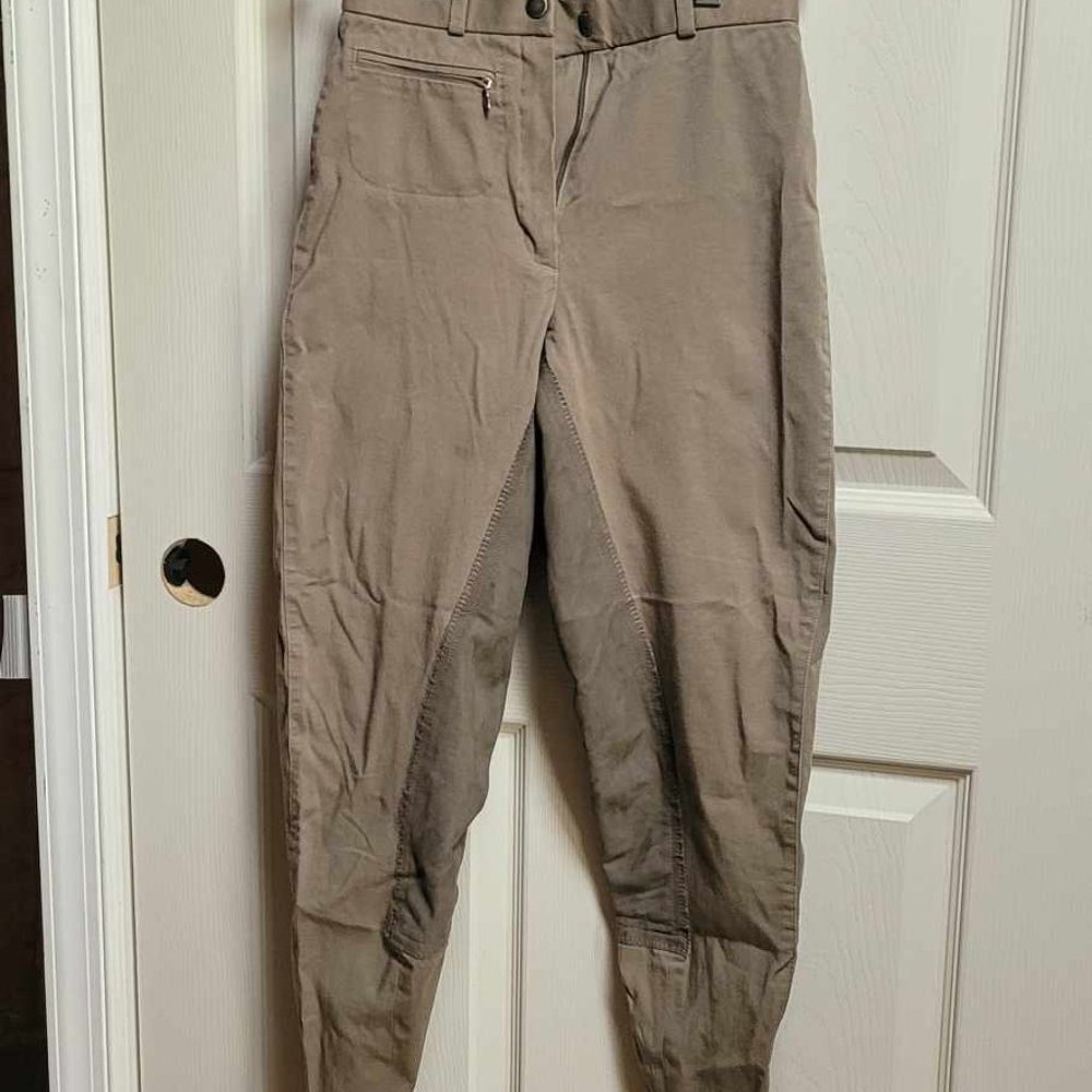 Trainers choice olive green 26R full seat breeh